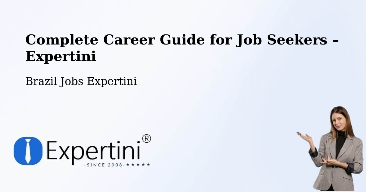 Career Guide for Job Seekers – Formiga - Formiga, Brazil Jobs Expertini